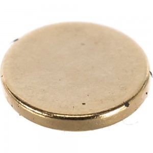 Неодимовый магнит диск 10х1.5 мм, золотой, 20шт Forceberg 9-1212209-020