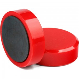 Магнит для магнитной доски Forceberg 30 мм, красный, 10шт 9-3613078-010F