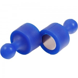 Неодимовый магнит для магнитной доски Forceberg Пешка 12x20 мм, синий, 16 шт. 9-3581206-016