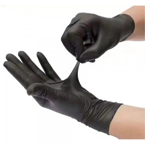 Нитриловые перчатки Formel цвет черный, размер L, 50 шт/упаковка (7890) FM-521102