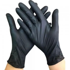 Нитриловые перчатки Formel цвет черный, размер L, 50 шт/упаковка (7890) FM-521102