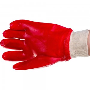 Трикотажные перчатки с ПВХ Fort 0428 подкладка Интерлок 10012271
