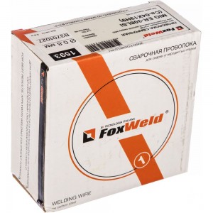 Проволока нержавеющая ER-308 LSi Св-04Х19Н9 (0.9 кг; 0.8 мм; D100) Foxweld 1593