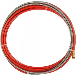 Канал направляющий (5 м; 1.0-1.2 мм; сталь; красный) Foxweld 2828