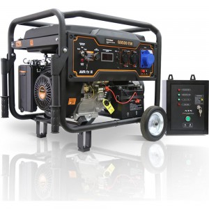 Бензиновый генератор FOXWELD Expert G9500 EW в комплекте с блоком автоматики 8222