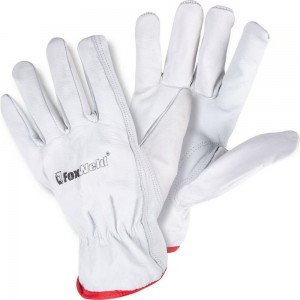 Кожаные мягкие перчатки Foxweld Акула СА-03 7772