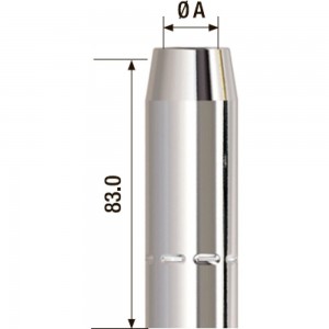 Сопло газовое (5 шт; 24 мм; 83 мм) для FB 400 FUBAG FB400.N.24.0