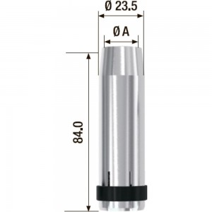 Сопло газовое (2 шт; 12.0 мм; 23.5х84 мм) для FB 360 FUBAG FB360.N.12.0