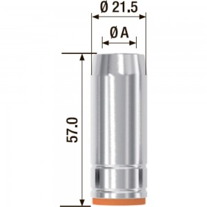Сопло газовое FB 250 (5 шт; 18 мм) FUBAG FB250.N.18.0