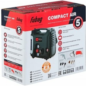 Компрессор FUBAG Compact Air + набор из 5 предметов 6412320