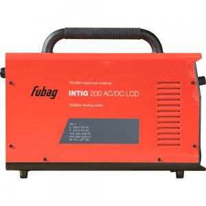 Сварочный инвертор FUBAG INTIG 200 AC/DC Pulse LCD (31592) + Горелка FB TIG 26 5P 4m (38459) 31592.1