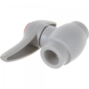 Клапан FV-PLAST пластиковый шаровой 20 мм, ручка рычаг 40 10 301120