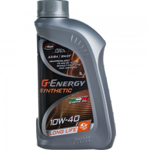 Масло Synthetic Long Life 10W-40 1л G-Energy 253142394