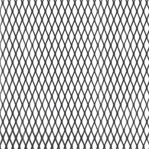 Лист GAH ALBERTS сетка, алюминиевый, черный 600x1000x1, 465919