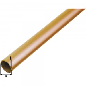 Трубка GAH ALBERTS латунная, диаметр 6x0,5х1000мм, 471231