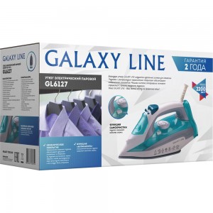 Утюг Galaxy LINE GL 6127 2200 Вт, керамическое покрытие подошвы гл6127л