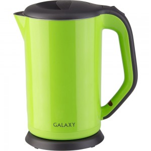 Электрический чайник Galaxy GL 0318 2000 Вт, 1.7 л, скрытый нагревательный элемент гл0318зел