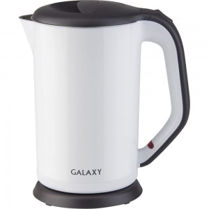 Электрический чайник Galaxy GL 0318 белый 2000 Вт, 1,7 л гл0318бел