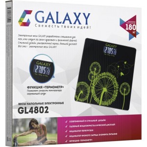 Напольные электронные весы Galaxy 180 кг гл4802