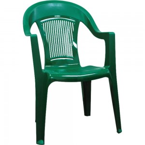 Пластиковое кресло Garden Story Фламинго темно-зеленое ФЛ-МТ008