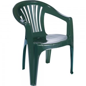 Пластиковое кресло Garden story Эфес зеленый 753з
