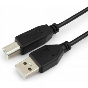 Кабель Гарнизон USB 2.0 A(M)/B(M), 3м, пакет GCC-USB2-AMBM-3M