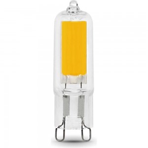 Лампа Gauss LED G9 AC220-240V 4.5W 400lm 4100K Glass 107809204