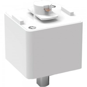 Адаптер для подключения светильника к трековой системе GAUSS цвет белый 1/50 TR123