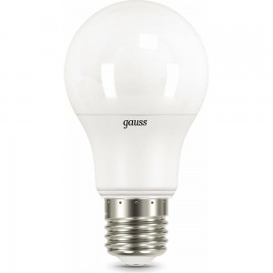 Диммируемая лампа Gauss A60 11W 990lm 6500К E27 LED 1/10/50