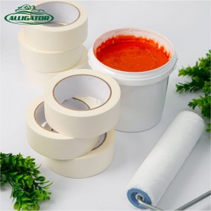 Малярная клейкая лента GAVIAL бумажный скотч/крепп, 25 мм х 20 м, краска и защита стен 00002266