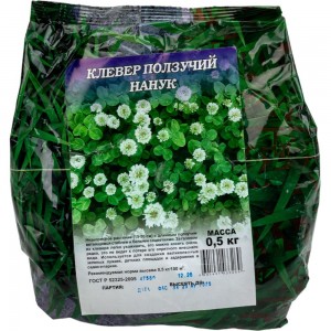 Семена Гавриш Клевер ползучий белый Нанук 0.5 кг 10003850