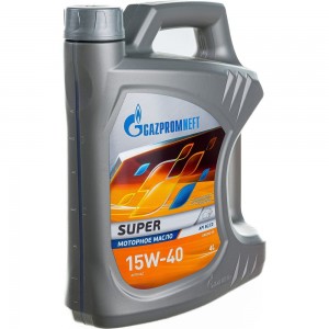 Масло Super 15W-40 4л Gazpromneft 253142147
