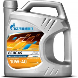 Моторное масло Gazpromneft Ecogas 10W-40, 4 л 253142151