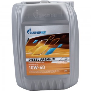 Моторное масло GAZPROMNEFT Diesel Premium 10W-40, 10 л 253142307