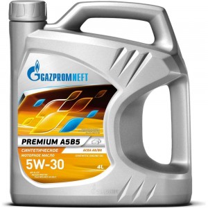 Моторное масло GAZPROMNEFT premium a5/b5, 5w-30, 4 л 253142585