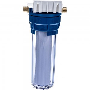 Магистральный фильтр для воды с картриджем Гейзер 1П 1/2