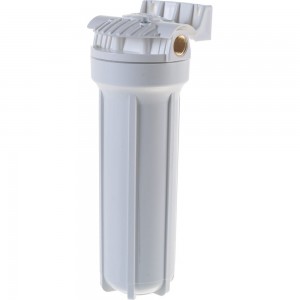 Магистральный фильтр для воды со сменным картриджем Гейзер 1П 1/2 ЛВ 32071