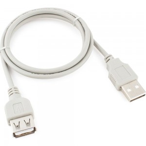 Кабель-удлинитель Gembird USB 2.0, AM/AF, 75см, пакет CC-USB2-AMAF-75CM/300