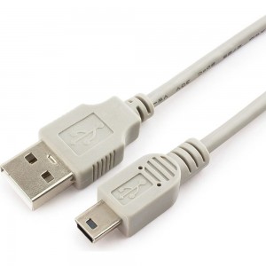 Кабель Gembird USB 2.0, AM/miniBM 5P, 1.8м, пакет CC-USB2-AM5P-6