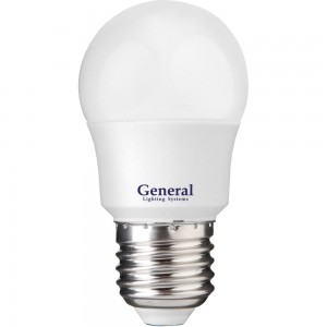 Светодиодная лампа General Lighting Systems Шарик G45F-8W-E27-640200