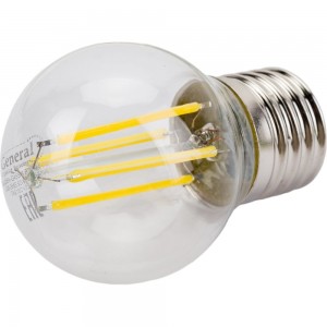 Светодиодная лампа General Lighting Systems FIL Шарик G45S-8-E27 649981