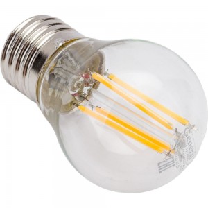 Светодиодная лампа General Lighting Systems FIL Шарик G45S-10W-E27-2700K 649909