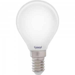 Светодиодная лампа General Lighting Systems FIL Шарик G45S-M-8W-E14-2700K 649998