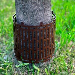 Защита стволов деревьев ГеоПластБорд 34.5x20.5, 4 шт., коричневая 00096К