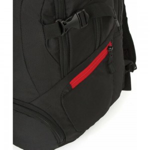 Рюкзак GERMANIUM S-03 с отделением для ноутбука, увеличенный объем, черный, 46х32х26 см, 226949
