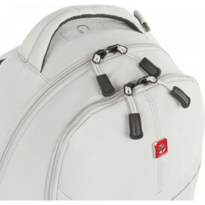Рюкзак GERMANIUM S-07 уплотненная спинка, облегчённый, светло-серый, 46х32х15 см, 226954