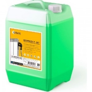 Теплоноситель пропиленгликоль (пищевой) GIBAX Ecofreeze -30 град, 10 кг, зеленый GF05-100000