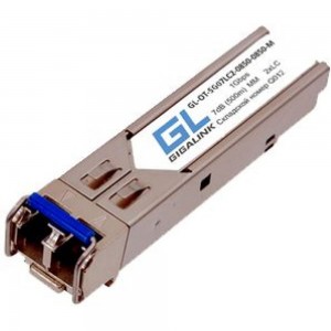 Модуль SFP GIGALINK 1Гбит/c, два волокна МM, 2xLC, 850 нм, 7 дБ GL-OT-SG07LC2-0850-0850-M