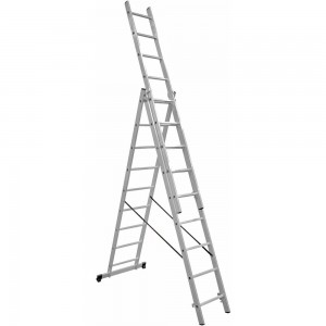 Трехсекционная лестница Gigant L-03 3х9