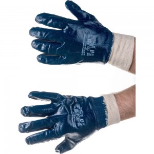 Нитриловые перчатки МБС, полный облив Gigant 12 шт. G-103